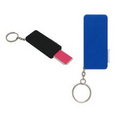 Key Chain/Emery Board - Blue